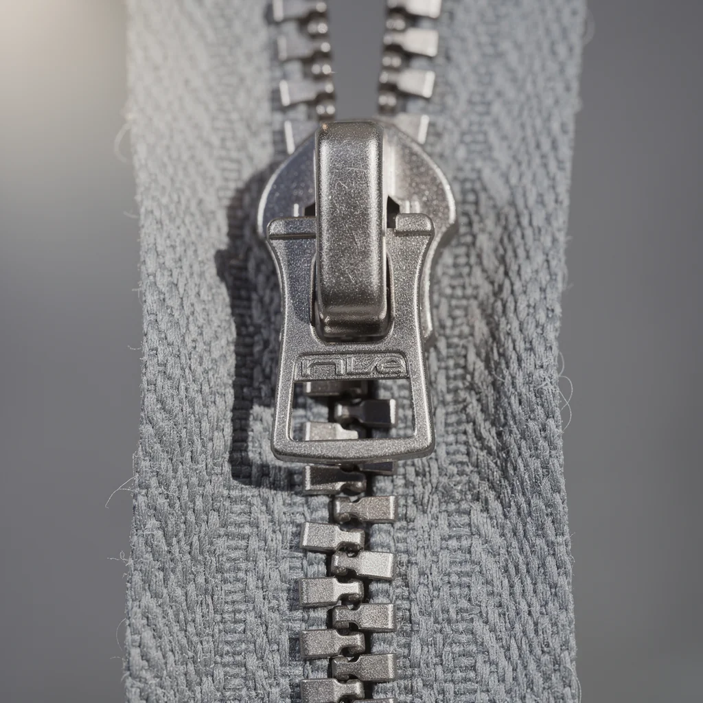 Antique brass heavy-duty zipper hardware