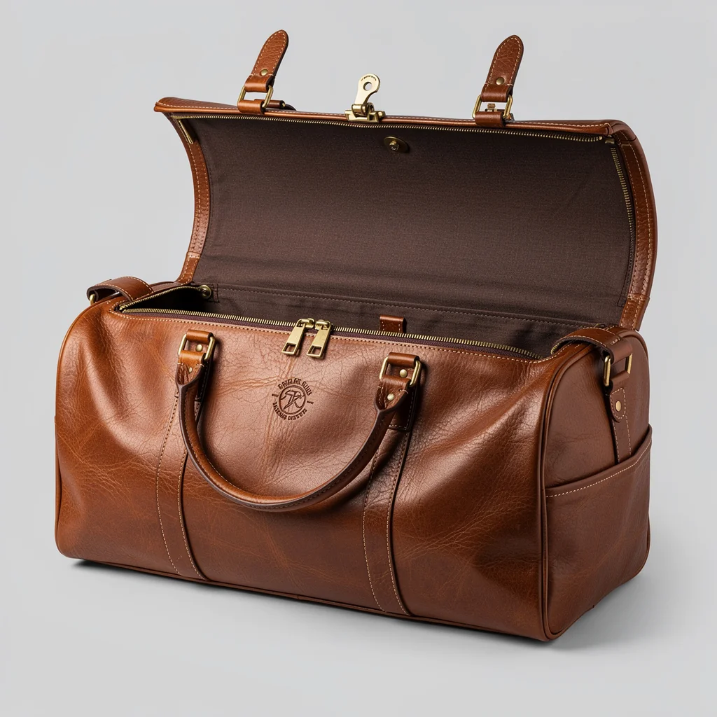Grand Tourer Leather Car Duffel Bag