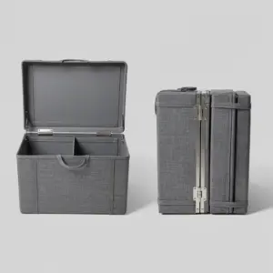 Collapsible Trunk Storage Box with Lid