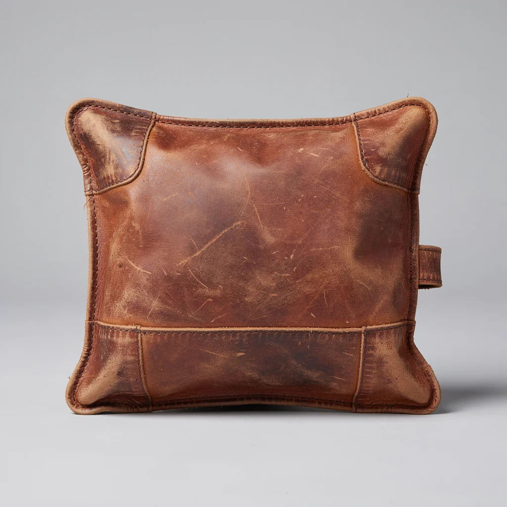 Heritage Full-Grain Leather 5-Piece Pillow Set