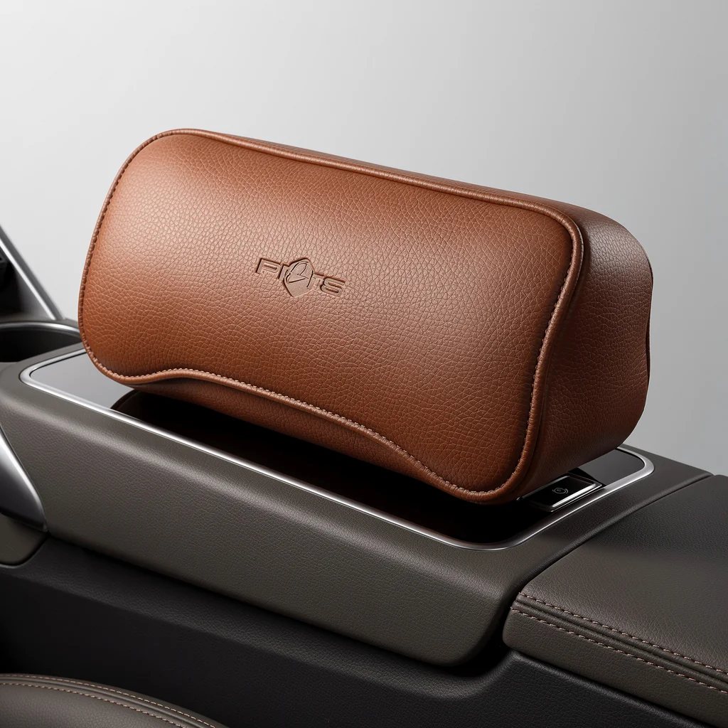 Espresso Leather 5-Piece Armrest Comfort Set