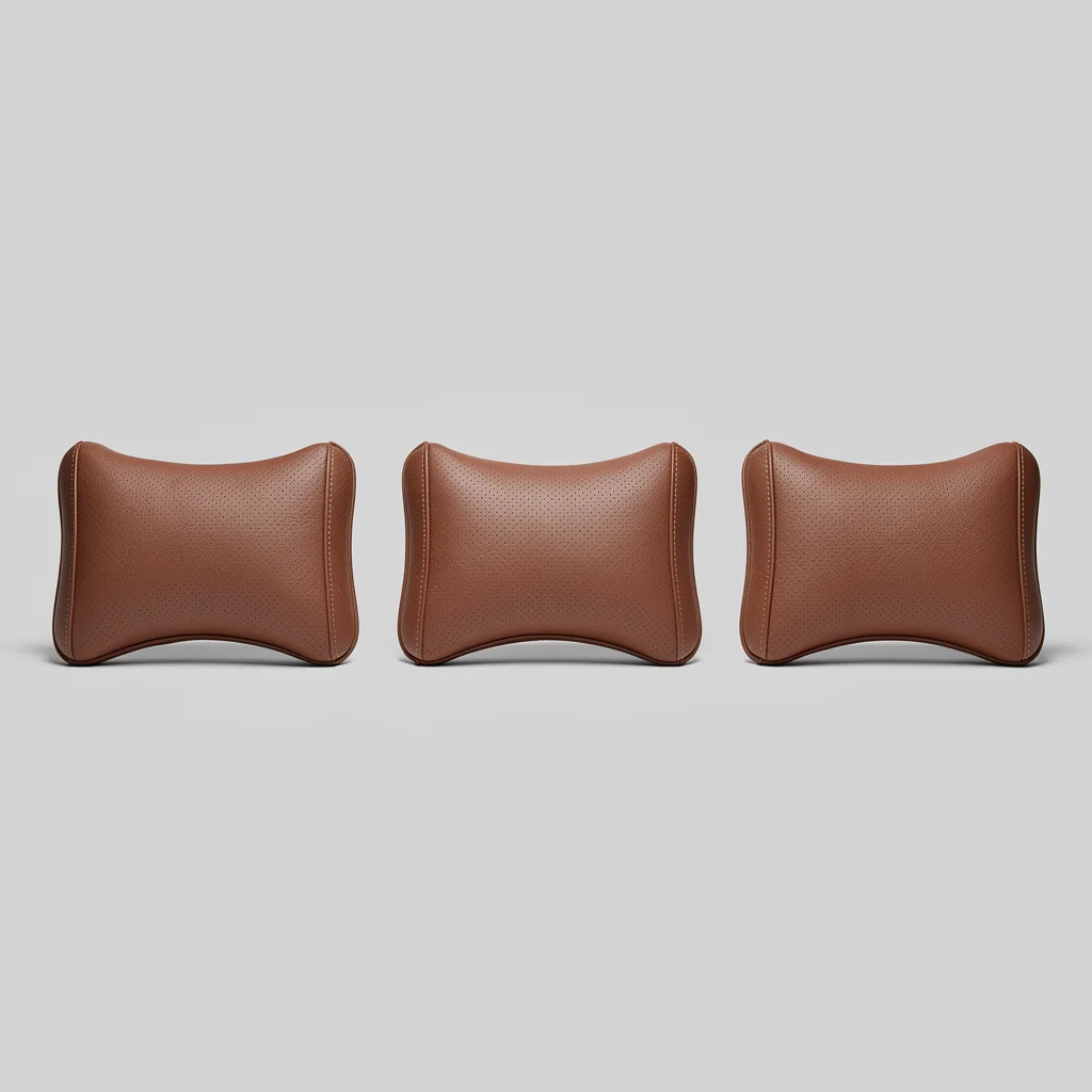 Perforated Nappa 5-Piece Car Pillow Set